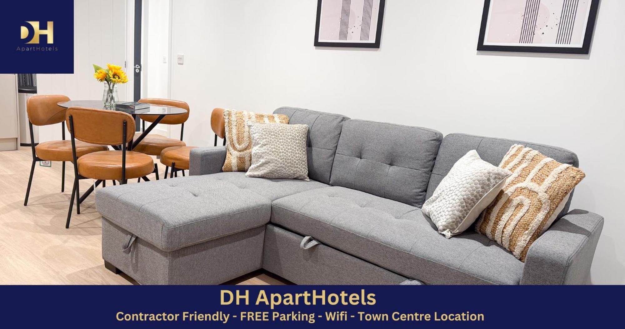 Spacious Modern 1 Bed Apartments In St Neots - Perfect For Contractors & Professionals - Free Parking - Wifi - Fully Equipped Kitchen - Smart Tv Ideal For Work Stays And Long Projects Εξωτερικό φωτογραφία